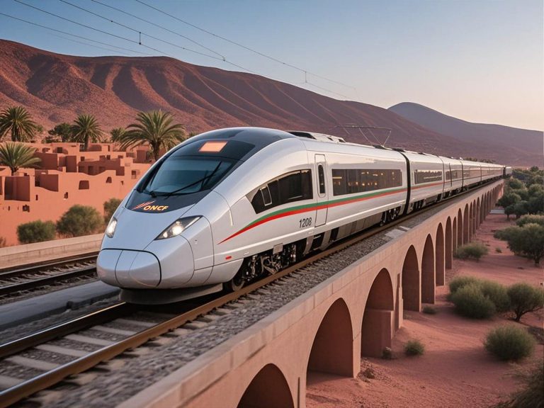 1摩洛哥项目图片Morocco Kenitra-Marrakech High-Speed Railway Project
